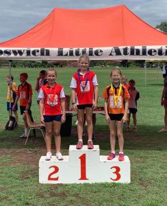 U10 Girls Long Jump - Aliyah & Sky